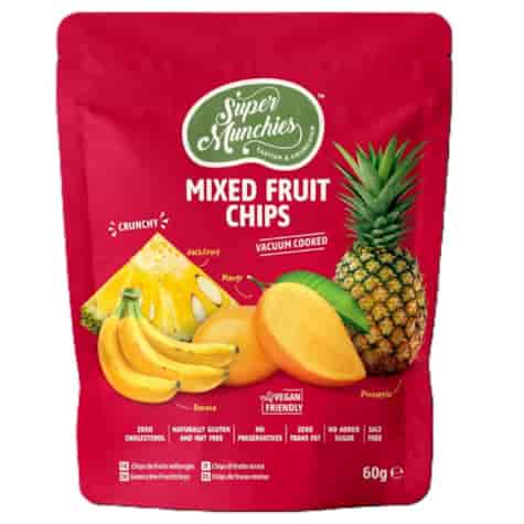 Chipsy - owocowa mieszanka Super Munchies, 60g